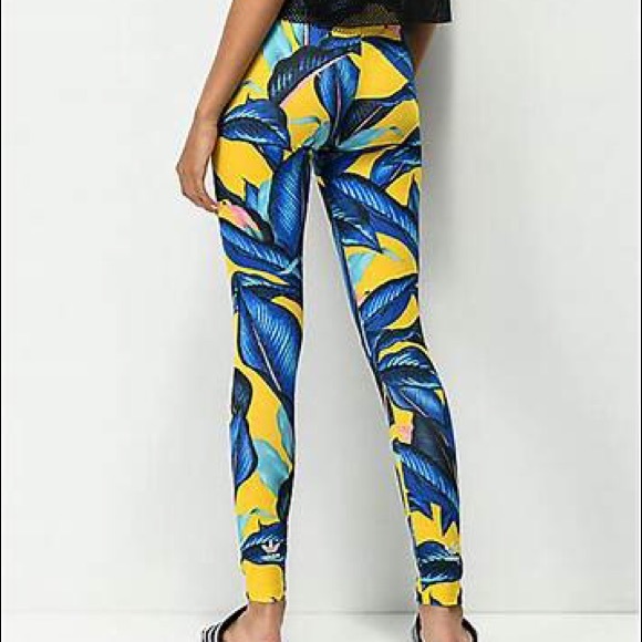 *SOLD* NWT Adidas FARM Palm Print Set - Picture 4 of 8